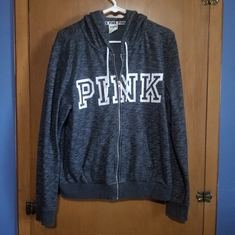 PINK LG zip up jacket